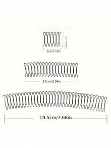 10 piezas de herramientas para el peinado con forma ondulada, clips de cabello fijos, mini clips para flequillo, adecuados para el cuidado del cabello de las mujeres durante todo el año, decoración del hogar y el baño, decoración de otoño, de vuelta a la escuela