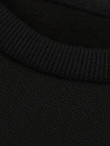 Stitch Halloween Children's Printed Sweater, Comfortable And Fashionable, Printed For Autumn And Winter | Comfortable, Casual, Warm Autumn And Winter Boys' Hoodie - 黑色 - 查看 2