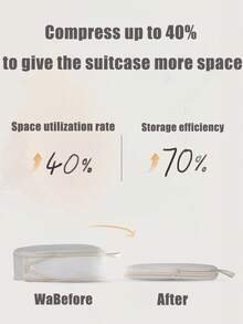 8-1 Travel Bag, Multi-Functional Storage Bag, Travel Storage Bag, Clothing Classification And Organization Bag, Summer Travel Luggage Packing Bag, Suitcase Clothing Storage Bag, Travel Clothing Organization Includes Makeup Bag, Luggage Storage Bag