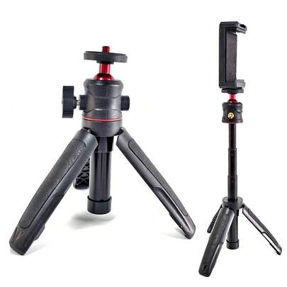 桌面扩展三脚架手持便携式支架适用于 GoPro Hero 13 12 11 10 9 Insta360 X5 X4 Osmo Action 5 Pro 4 3 配件