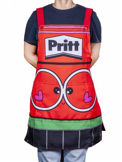 Bata Educadora Ajustable Sublimado Con Bolsas - Mandil Para Maestra Preescolar Kínder Jardín de Niños Guardería