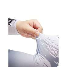 1 par de mangas protectoras de sol rosas con bloqueo UV, transpirables y elásticas de seda, adecuadas para deportes al aire libre, conducir, viajes en primavera y verano - Negro - Ver 6