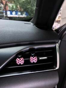 2 pièces Bouches d'aération intérieures de voiture, décorations de climatisation, accessoires d'insectes ajoutant de la vitalité à l'intérieur de la voiture - Taille Unique - Voir 8