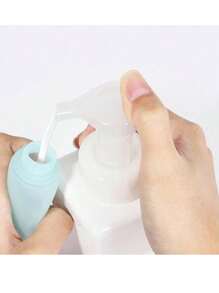 4 pièces Bouteilles de voyage portables de 60 ml anti-fuite et rechargeables pour lotion, tonique, cosmétique. Essentiels de voyage pour la plage, les vacances, l'école, les fournitures scolaires