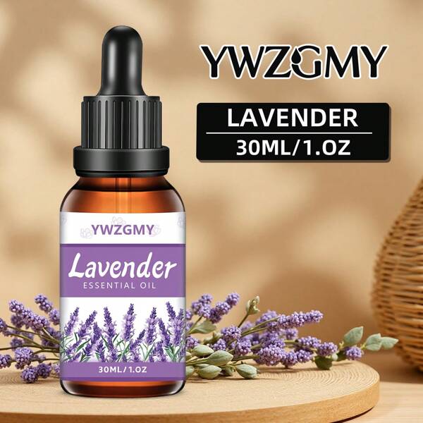 30ml Lavender Fragrance Essential Oil With Dropper, Diffuser, Candle, Aroma Stone, Humidifier, Birthday Gift, Car Diffuser, Holiday Gift, Party Gift, Home Fragrance Oil Refill