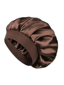 1/2件装 纯色软帽 丝绸软帽 缎面软帽 睡帽 头发睡眠帽 - 彩色 - 查看 8