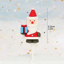 1 قطعة/13 قطعة، ديكور كعكة عيد الميلاد، قمم كعكة من المطاط الناعم تتميز بشكل بابا نويل وشجرة عيد الميلاد والرجل الثلجي وأنماط أخرى، قبعة كعكة بابا نويل المرحة، ديكور منزلي صغير لحفلات العطلات، مناسب لتجمعات العائلة وحفلات عيد الميلاد والعشاء وديكور كوب الكعكة عيد الميلاد ديكورات عيد الميلاد بيجامات عيد الميلاد هدايا عيد الميلاد ديكور عيد الميلاد - متعدد الألوان - مشاهدة 8