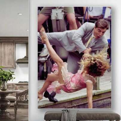 S Ex And The City Poster,Carrie Bradshaw&Mr.Big Iconic Scene,Fashion,Wall Art,TV Show Print, S Ex And The City Inspired Print,Made In The USA Products,Pictures,Dom Decor,Room Decor,Bathroom Decor,Painting