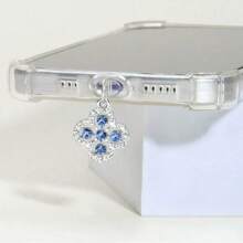 2 Stücke/6 Stücke/12 Stücke Ladeanschluss Staubschutz, Kopfhöreranschluss Staubschutz geeignet für Apple/Typ-C Handys, Ladeanschluss Dekoration