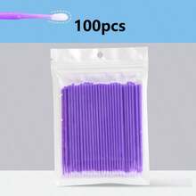 Thin Cleaning Swabs, Nano Cleaning Buds For Eye Makeup, Makeup Remover, Eyelash Extension Cleaning, Disposable Lip Brushes, And Makeup Brushes