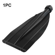1pc Kayak Thicken Paddle Blade Leaf Oar For Canoe Pnflatable Boat Paddle Accessories Kayak Paddle Blade Boat Canoe Kayaks Tool - 黑色 - 查看 9