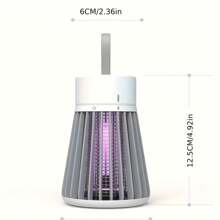 GWL USB Electric Non-Radiation LED Silent Mosquito And Insect Killer Lamp, Suitable For Indoor Mosquito, Fly, Small Fly, And Fruit Fly, Comes With A Small Brush - A - View 6