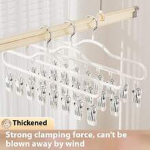 8-Clip Multifunctional Hat Rack, Home Hanging Hook Rack For Baseball Cap, Beret, Socks, Wardrobe, Closet