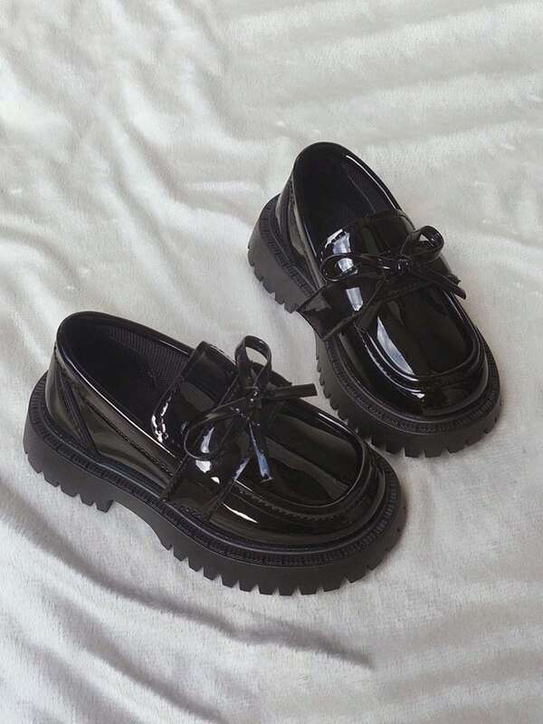 1 Par de Sapatos Planos de Princesa Fofa e Rasa para Meninas, Sola Macia e Respirável, Antiderrapante, Versátil, Sapatos Infantis e de Bebê de Fácil Calce e Descalce, Adequado para Primavera, Verão e Outono