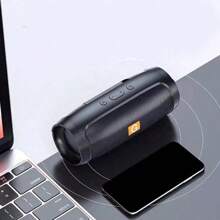 مكبر صوت بلوتوث جديد ثنائي السماعات استريو للخارج، تشغيل Tf/USB، الإذاعة الصوتية، مكبر صوت محمول لاسلكي مزود بمضخم صوت