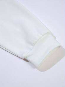 2025 New Women's Sweatshirt St. Patrick's Day Print Sweatshirt, Casual Round Neck Sports T-Shirt For Spring And Autumn, Sweatshirt For Women. Loose And Comfortable - 白色的 - 查看 3