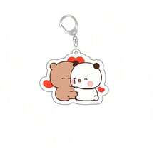 Móc khóa Anime Dudu Bubu Cặp đôi siêu dễ thương Gấu trắng và xám Cặp đôi Gấu trúc Móc khóa Acrylic Nhẫn cho Phụ kiện Túi Mặt dây chuyền Móc khóa Trang sức Người hâm mộ Tình yêu S Phụ kiện Halloween Ngày nhà giáo Ý tưởng quà tặng Giáng sinh Phụ kiện túi Dây đeo có giá đỡ ID Phụ kiện ô tô Móc khóa túi Phụ kiện ô tô Bạn bè Chị em - Trong sáng - Xem 19