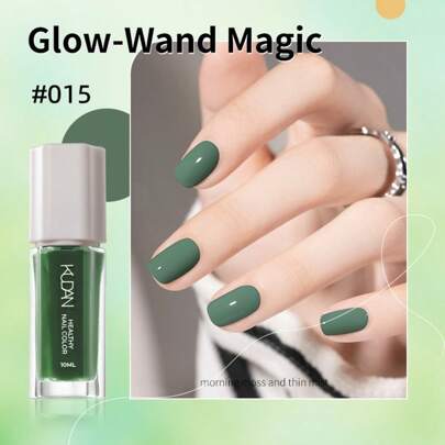 1 Bottle 10ml Water-Based Nail Polish, Quick Drying, Long-Lasting, Peel-Off, Suitable For Students, Alcohol-Free