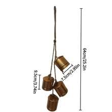 4pcs/Set Vintage Metal Cow Bell Decor, Suitable For Living Room, Entrance, Fence Decoration Home Decor Christmas Decorations Room Decor Christmas Winter