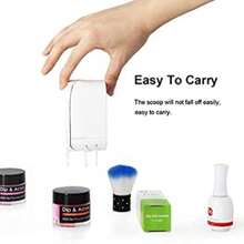 美甲粉托盘 美甲粉回收系统 DIY美甲盒 亮片粉盒 美甲工具 耐用设计。美甲粉、美甲粉回收系统、DIY美甲盒、亮片粉盒、美甲工具 - 白色 - 查看 4