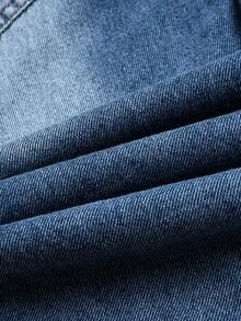 Adjustable Strap Neutral Wide Leg Denim Overalls, Versatile For All Seasons (Without T-Shirt)