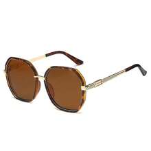 1pc Women's Retro Tortoiseshell Frame Fashion Glasses - Brown - View 4