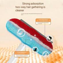 Powerful Household Dust Removal Tool For Cleaning Cat Hair, Flooring, Bedding, And Blankets, Multi-Functional Two-Way Fur Removal Device For Pets
