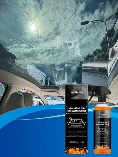 Limpiador de cristales para coche (se enviarán aleatoriamente las nuevas y antiguas versiones de los materiales de embalaje del producto) Quitamanchas y limpiador de cristales de coche