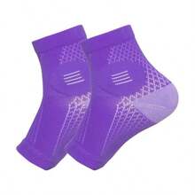 This Ankle Compression Socks Feature A Toeless Design And Elastic Foot Support, Providing Arch And Ankle Support, Suitable For Daily Wear And Outdoor Activities. - Multicolor - View 14
