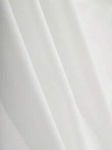 Women'S Casual Crop Top T-Shirt With Heartbeat & Palm Tree Print, Short Sleeve Round Neck, Light Blue, Spring/Fall Beach-Themed Design, Summer Casual Wear | Heartbeat Graphic Tee | Smooth Texture Fabric - 白色 - 查看 5