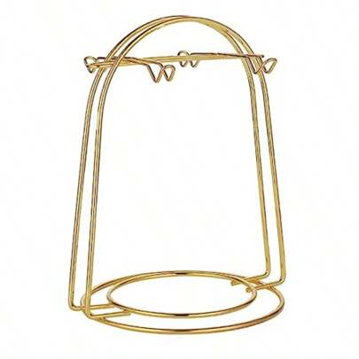 Countertop Mug Tree Dish And Cup Display Stand Coffee Cup And Saucer Holder Tea Cup Holder Rack Gold Tea Cup Holder 8.27X6.69inch Coffee Mug Holder