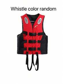 1pc Professional Life Jackets For Adults, Large Buoyancy Fishing Vests, Vests, Vests, Motorboats, Surfing Boats, And Convenient Swimming - Multicolor - View 19