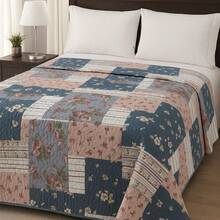 PRINTED DOUBLE BEDSPREAD (VARIOUS PRINTS) - Nhiều màu - Xem 2