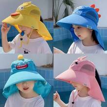 Kids Sun Hat UPF 50 Sun Protection Beach Hat - Green - View 7