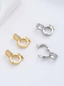 1 件 14K 镀金多功能吊坠扣，手工珠宝 DIY 珍珠吊坠扣配件