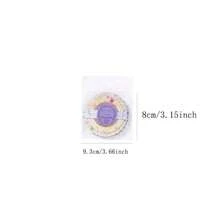MOCARD 1 Pack(50Pcs)/6 Pack(300Pcs) Vintage Style Circular Material Paper Personalized Junk Journal Design Paper Aesthetics Scrapbooking Creativity DIY Collage Card Material Handmade Hand Account Office & School Supplies - Multicolor - View 11