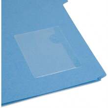 SelfAdhesive Poly Pocket Business Card Size Clear 100 Per Box 68123