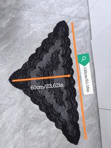 1pc 130cm*60cm Handmade Artificial Lace Trim, DIY Clothing, Hat, Sofa, Lampshade, Tablecloth, Dress, Skirt Hem Decoration Sewing Accessory
