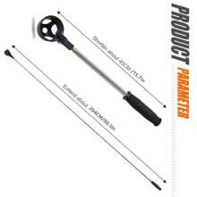 8-Section Telescopic Golf Ball Retriever, 204cm Long Golf Ball Picker, Golf Accessories