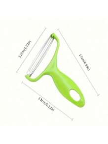 XFGHXR 1pc, Multifunctional Stainless Steel Fruit And Vegetable Peeler And Grater - Perfect For Potatoes, Cabbage, Melons, And More - Easy To Use And Dishwasher Safe - Essential Kitchen Tool