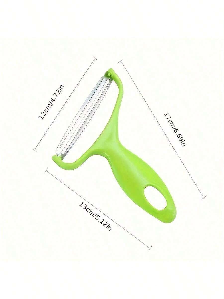 XFGHXR 1pc, Multifunctional Stainless Steel Fruit And Vegetable Peeler And Grater - Perfect For Potatoes, Cabbage, Melons, And More - Easy To Use And Dishwasher Safe - Essential Kitchen Tool