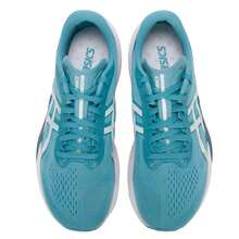 Asics Giày chạy bộ MAGIC SPEED 4, Giày tập chạy bộ đường trường đệm êm ái dành cho nam 1011B875 - Xanh lam/Trắng - Xem 4
