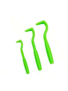 3pcs/Set Pet Ticks Remover Tool, Flea Removal Hook, Pet Grooming Tool For Dogs And Cats - Green - View 13