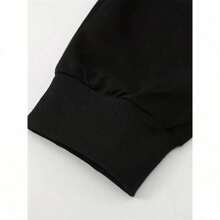 Anime Print Jogging Pants,Loose Casual Pocket Track Pants For Summer,High Quality Mens Sweatpants,Pant Of ALL Season, For Rave, Back To School - 黑色 - 查看 6