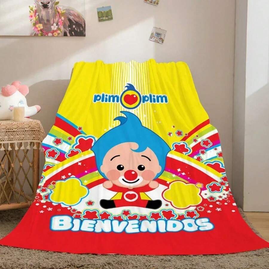 Fluffy Soft Blankets For Winter Fleece King Size A-Plim A-Plim Lovely Warm Sofa Camping Custom Kids Blanket Microfiber Bedding - 3 - 查看 1