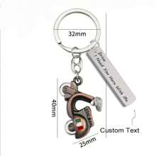 Customized Laser Engraved Text/Pattern Motorcycle Model Pendant Keychain, Club/Competition Souvenir Small Gift, "Drive" Keychain - Motorcycle Series - View 7