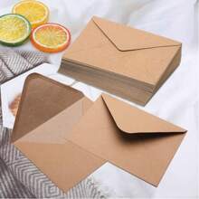 Envelopes , 5 X 7 Inch Card Paper Envelope For Invitation, V Flap Greeting Envelope Sleeve For Wedding Gift, Graduations, Office - Multicolor - View 3