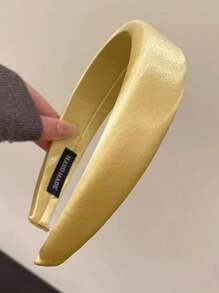 Fashionable & Versatile Satin Foam Headband, 2025 New High Crown Pressure Washing Face Headband, High-End Hair Accessories For Women, Hair Band, Makeup, Hair Hoop ,Hairband For Women Head Accessories