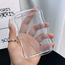 带弹簧绳的卡夹 信用卡套 透明水卡套 透明卡片保护套