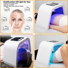 HanTai Led-Face-Tool,LED Light Therapy Facial Mask,7 In 1 Beauty Equipment For Skin Care At Home - Visa 8